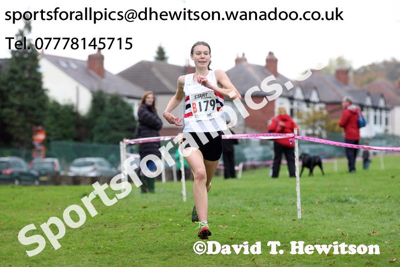 Senior womens Northern Cross Country Relays, Graves Park, Sheffield. Photo: David T. Hewitson/Sports for All Pics